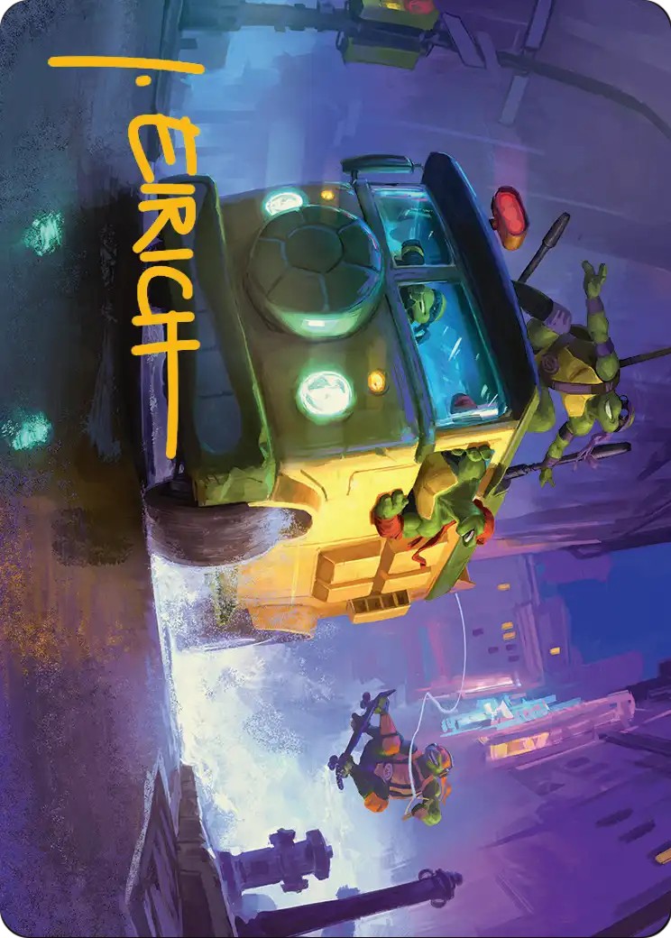 2026 Magic: The Gathering Teenage Mutant Ninja Turtles Art Series 2026 Magic: The Gathering Teenage Mutant Ninja Turtles Art