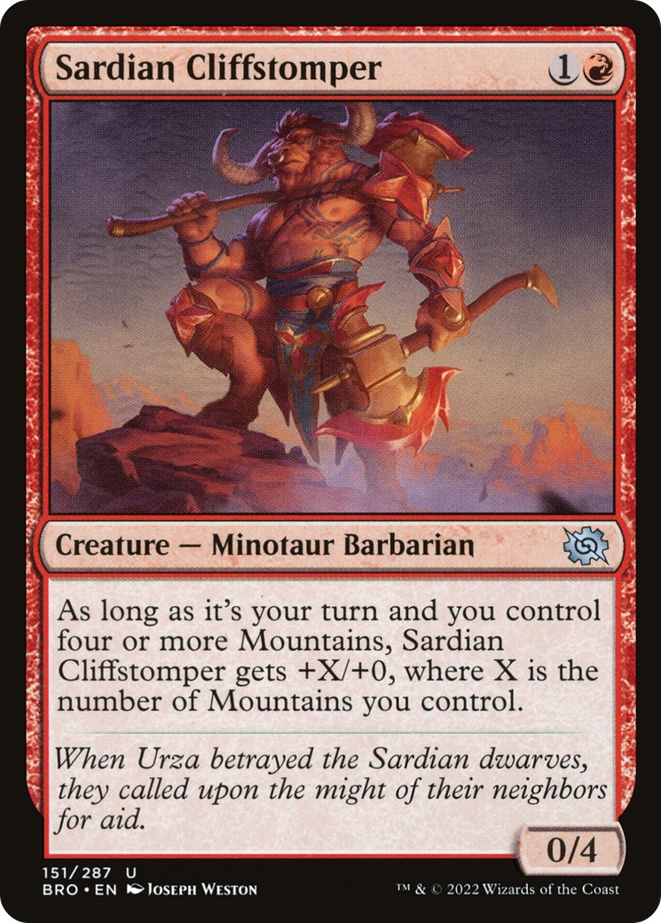 Sardian Cliffstomper - Image 1
