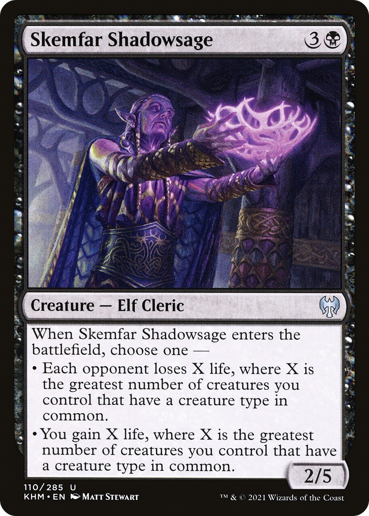 2021 Magic: The Gathering Kaldheim 2021 Magic: The Gathering Kaldheim #110 trading card