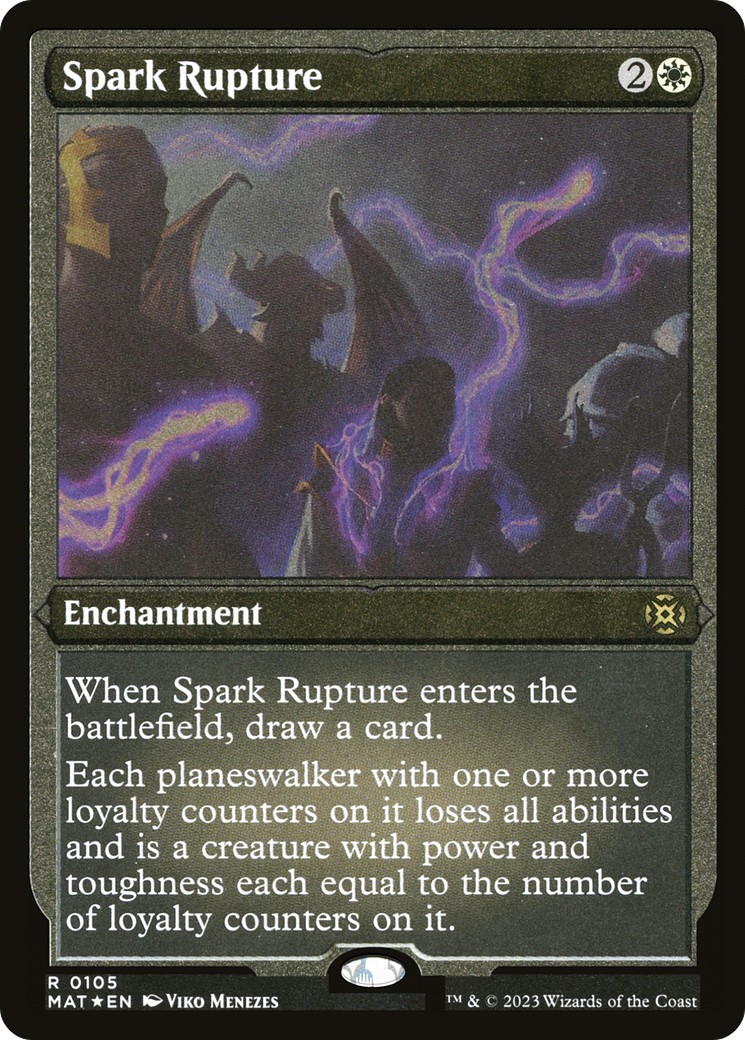 2023 Magic: The Gathering March of the Machine: The Aftermath Spark Rupture #105 trading card