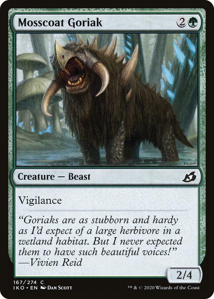 2020 Magic: The Gathering Ikoria: Lair of Behemoths 2020 Magic: The Gathering Ikoria: Lair of Behemoths #167 trading card