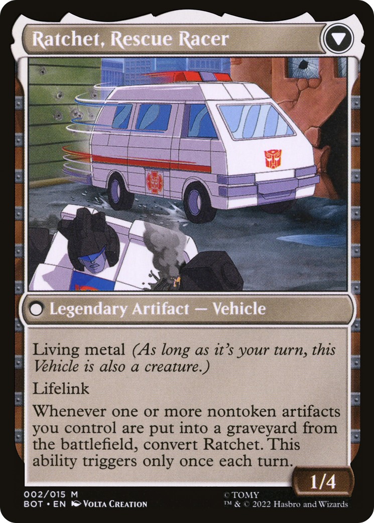 Ratchet, Field Medic // Ratchet, Rescue Racer thumbnail 2