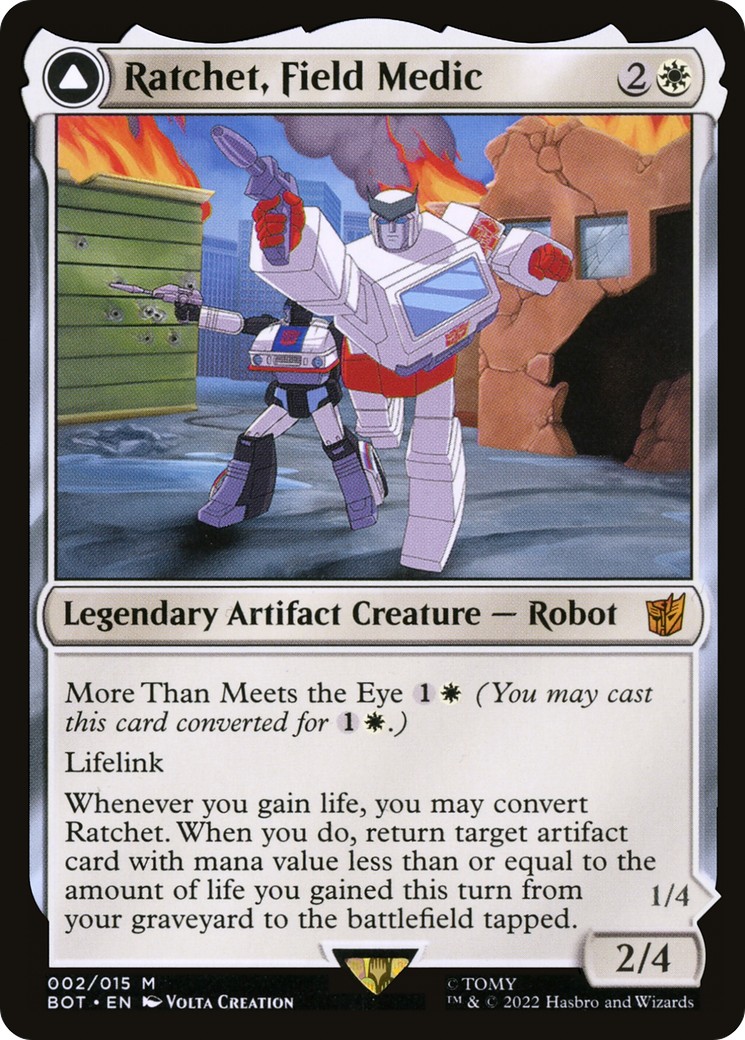 Ratchet, Field Medic // Ratchet, Rescue Racer - Image 1