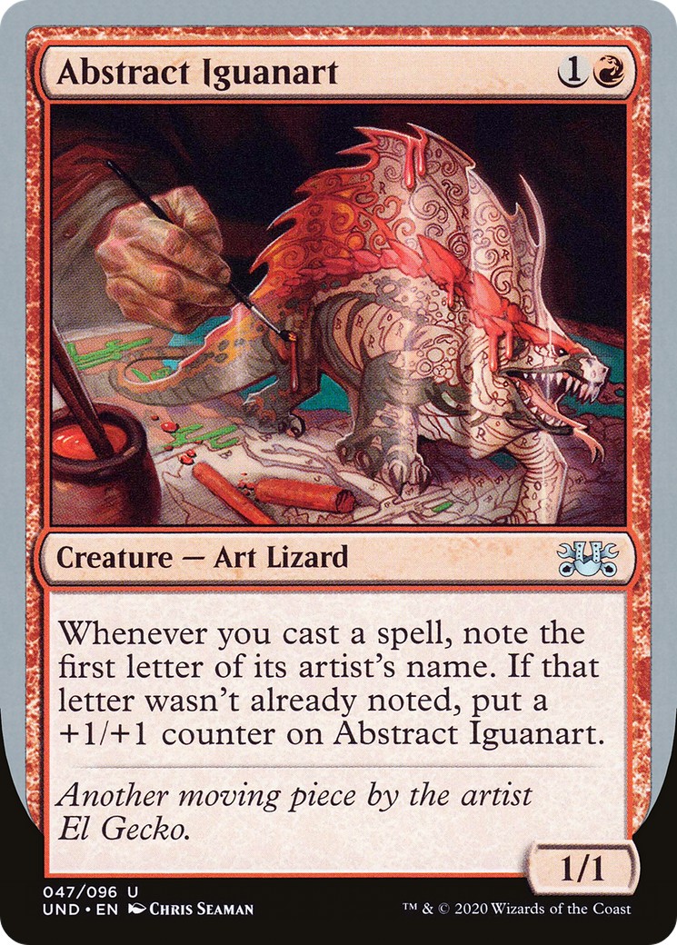 Abstract Iguanart - Image 1