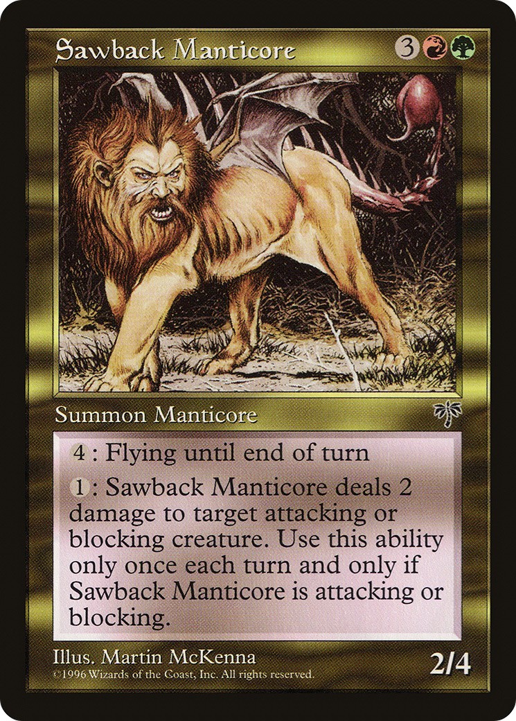 Sawback Manticore - Image 1