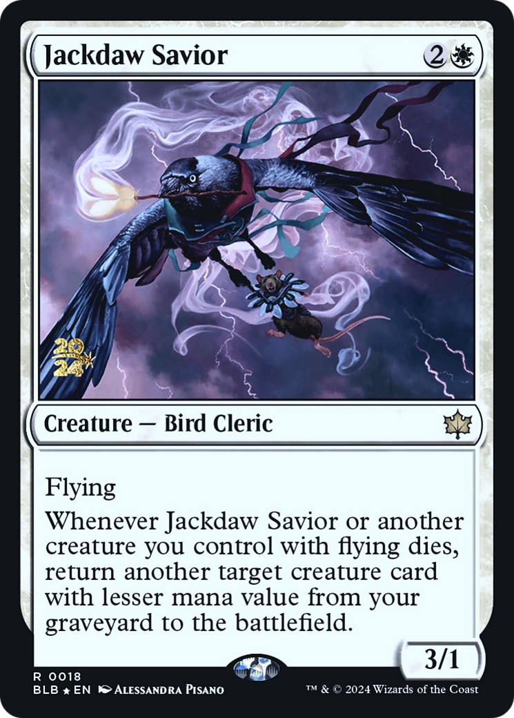 2024 Magic: The Gathering Bloomburrow Promos 2024 Magic: The Gathering Bloomburrow Promos #18s trading card