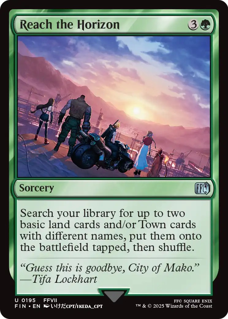 2025 Magic: The Gathering Final Fantasy 2025 Magic: The Gathering Final Fantasy #195 trading card