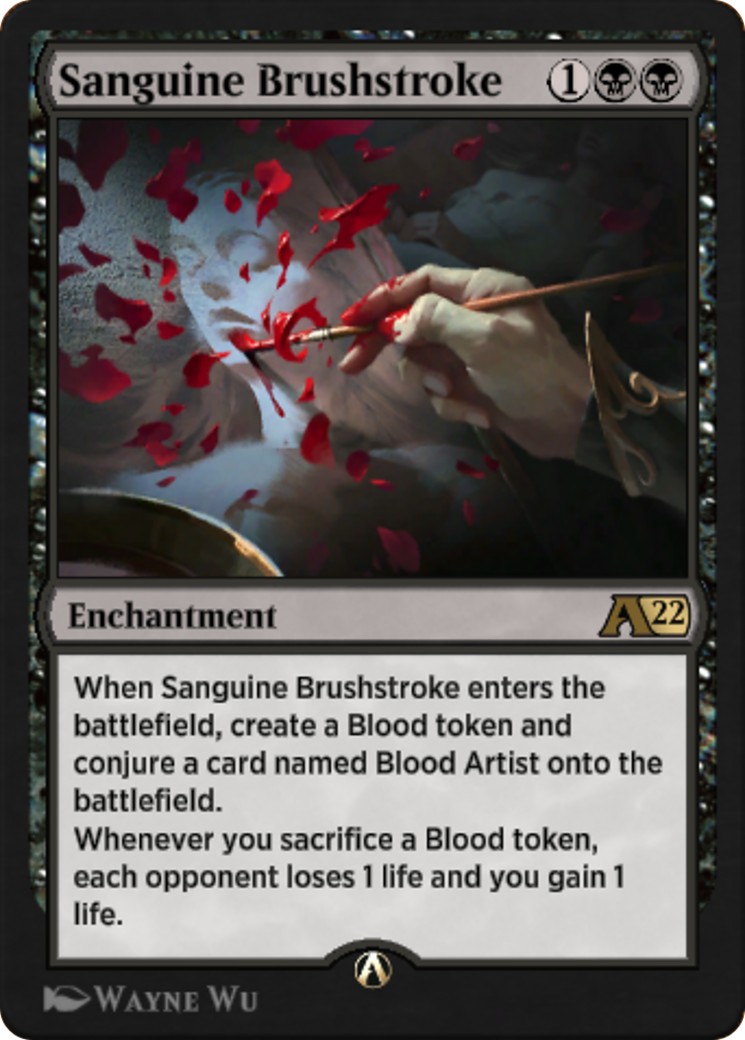Sanguine Brushstroke - Image 1