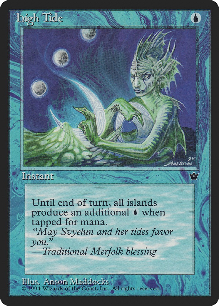 1994 Magic: The Gathering Fallen Empires 1994 Magic: The Gathering Fallen Empires #18b trading card