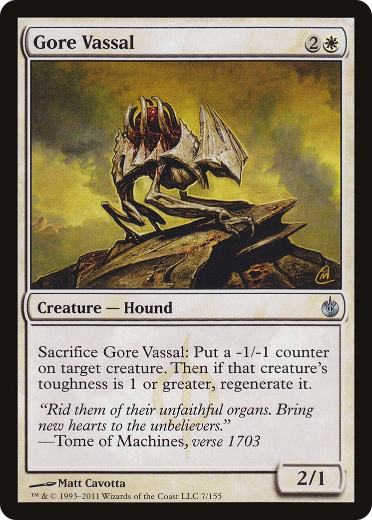 2011 Magic: The Gathering Mirrodin Besieged 2011 Magic: The Gathering Mirrodin Besieged #7 trading card