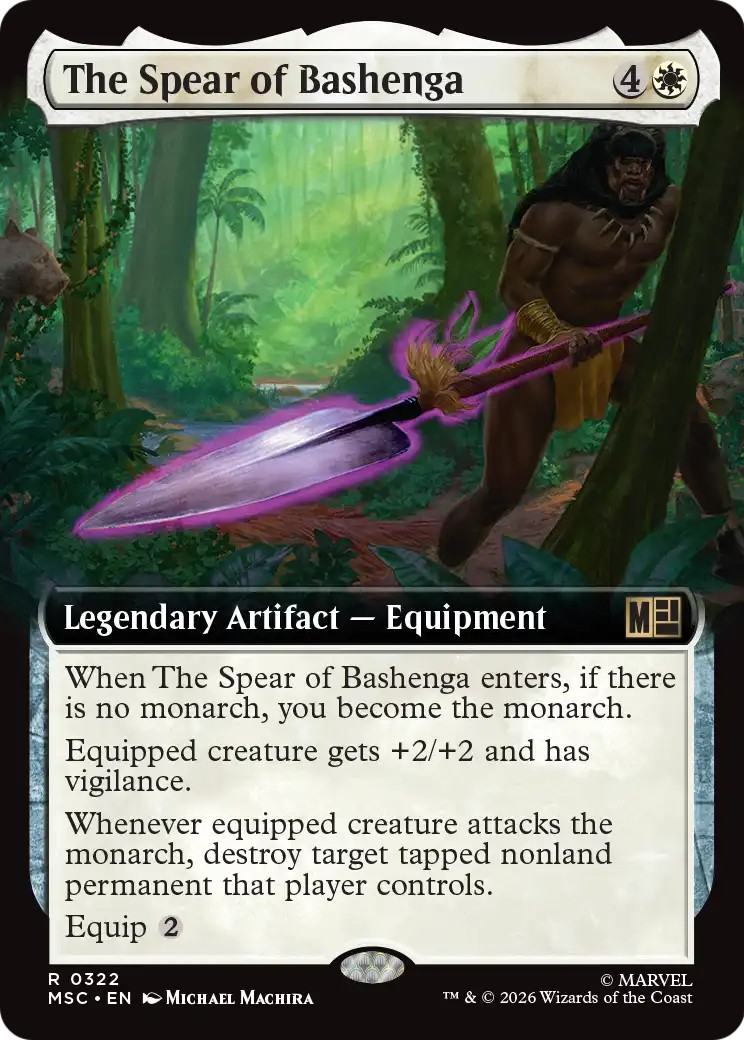 2026 Magic: The Gathering Marvel Super Heroes 2026 Magic: The Gathering Marvel Super Heroes #322 trading card