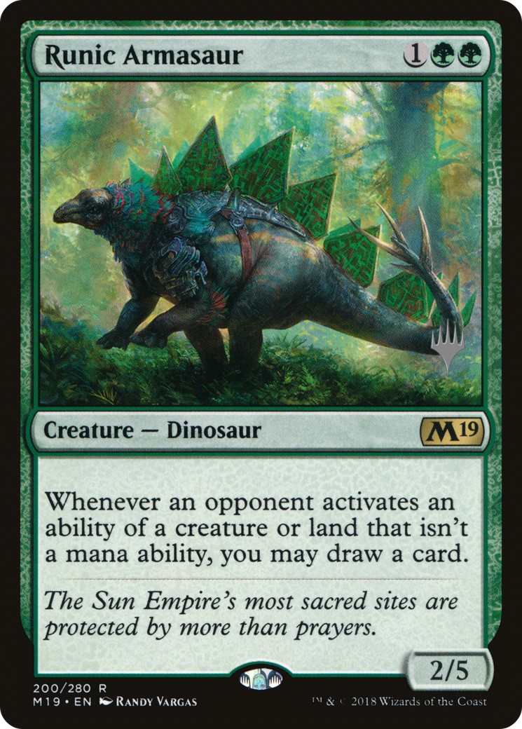 2018 Magic: The Gathering Core Set 2019 Promos 2018 Magic: The Gathering Core Set 2019 Promos #200p trading card