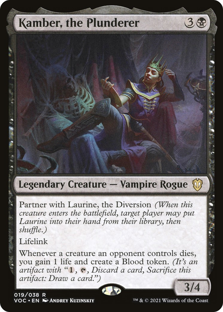 2021 Magic: The Gathering Crimson Vow 2021 Magic: The Gathering Crimson Vow #19 trading card