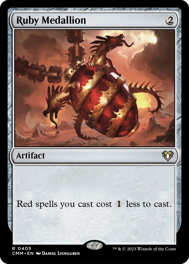 Ruby Medallion - Image 1