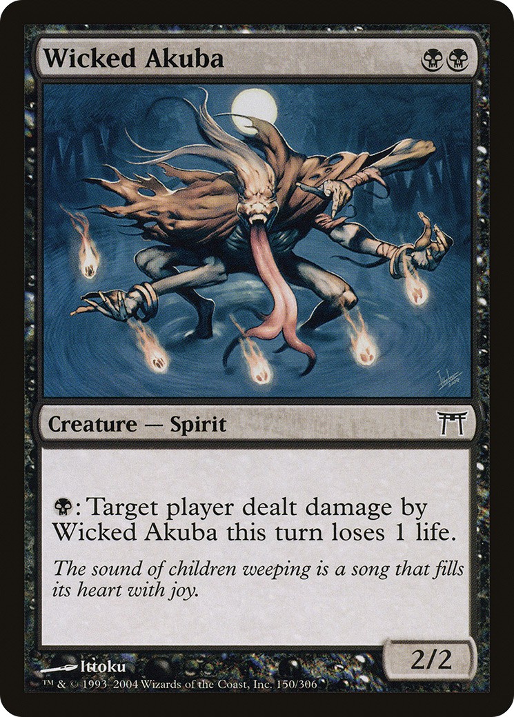 2004 Magic: The Gathering Champions of Kamigawa 2004 Magic: The Gathering Champions of Kamigawa #150 trading card
