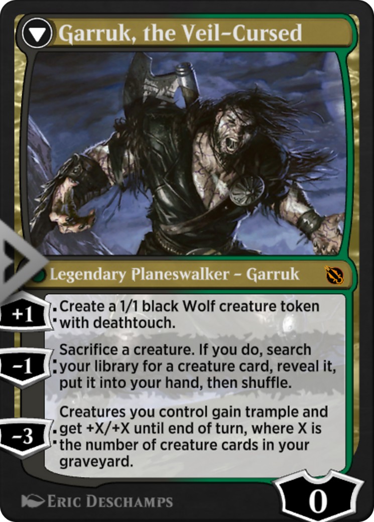 Garruk Relentless // Garruk, the Veil-Cursed thumbnail 2