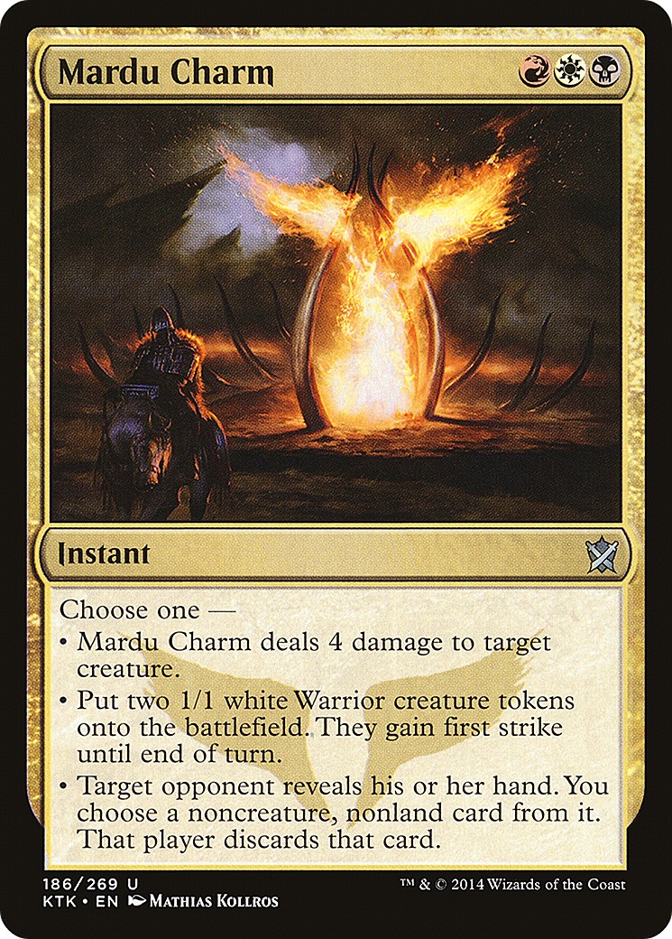 2014 Magic: The Gathering Khans of Tarkir 2014 Magic: The Gathering Khans of Tarkir #186 trading card