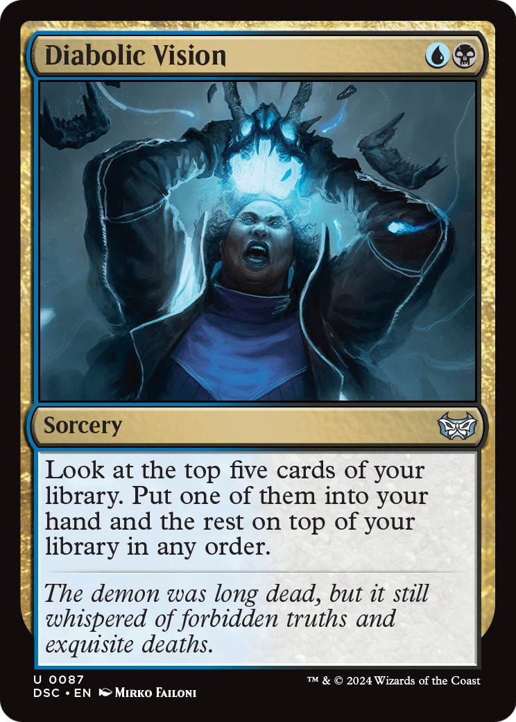 2024 Magic: The Gathering Duskmourn: House of Horror 2024 Magic: The Gathering Duskmourn: House of Horror #87 trading card