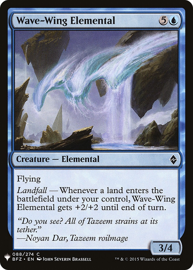 2019 Magic: The Gathering The List 2019 Magic: The Gathering The List #BFZ-88 trading card