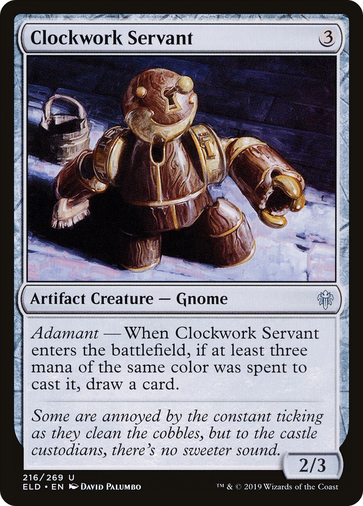 2019 Magic: The Gathering Throne of Eldraine 2019 Magic: The Gathering Throne of Eldraine #216 trading card