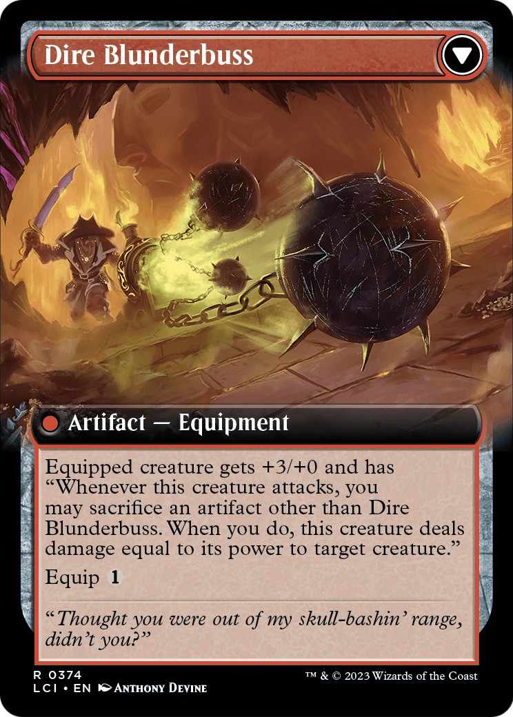 Dire Flail // Dire Blunderbuss thumbnail 2