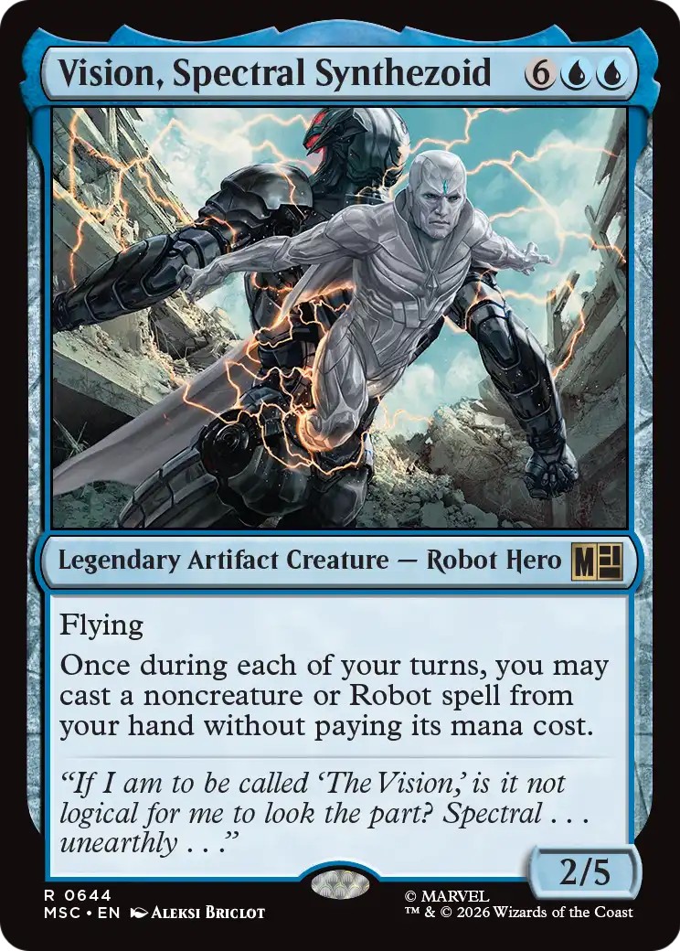 2026 Magic: The Gathering Marvel Super Heroes 2026 Magic: The Gathering Marvel Super Heroes #644 trading card