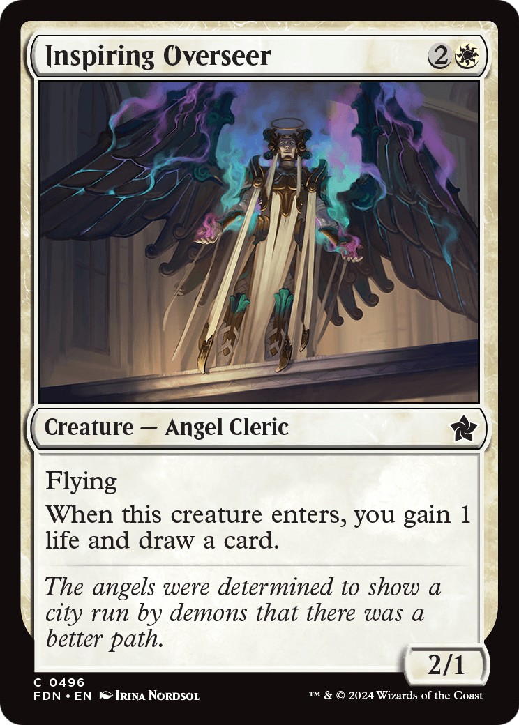2024 Magic: The Gathering Foundations 2024 Magic: The Gathering Foundations #496 trading card