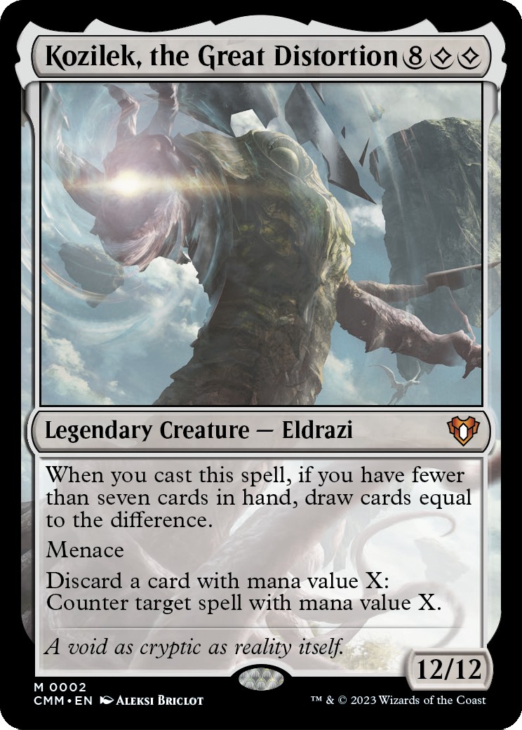 2023 Magic: The Gathering Commander Masters 2023 Magic: The Gathering Commander Masters #2 trading card