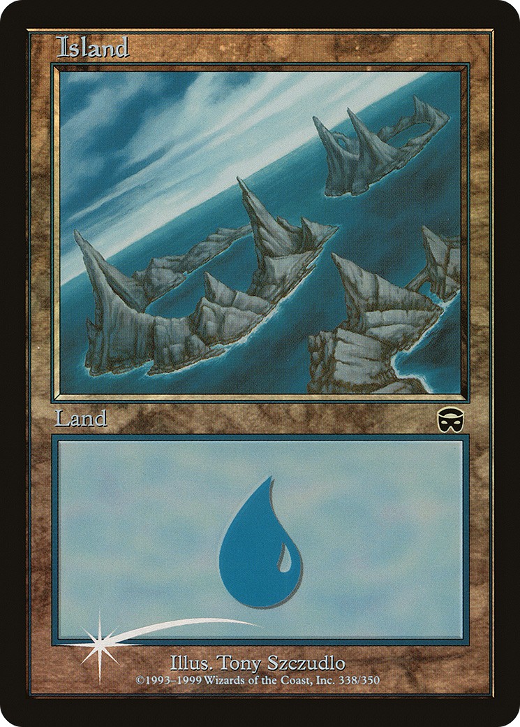 2000 Magic: The Gathering Arena League Island #9 trading card