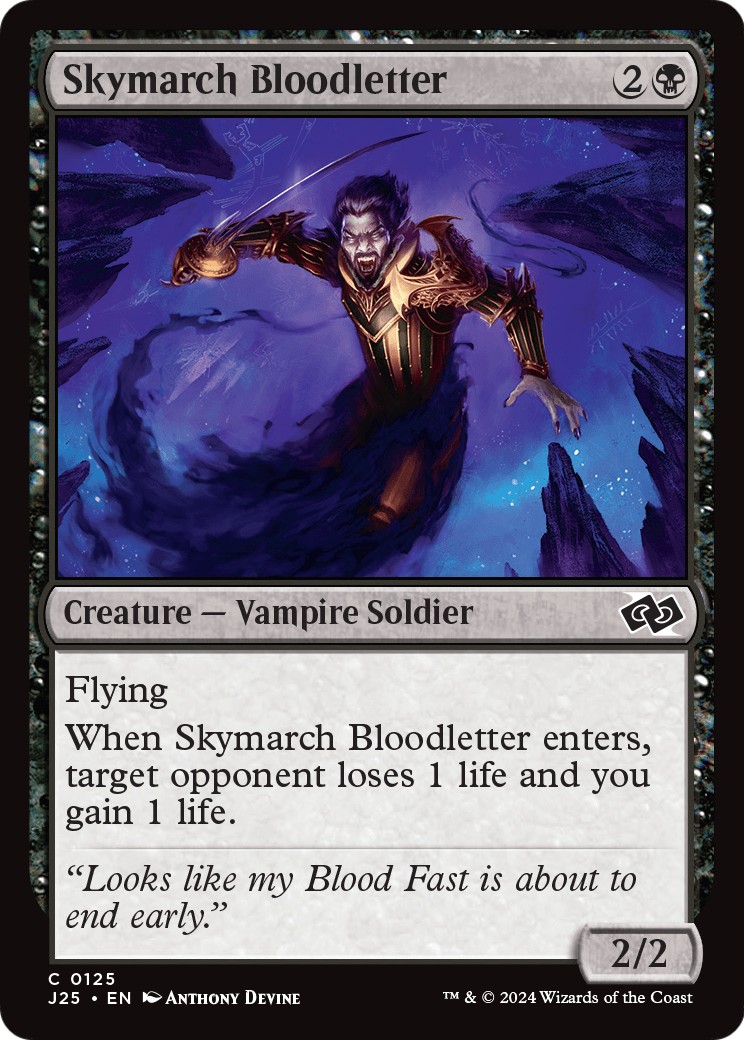 2024 Magic: The Gathering Foundations 2024 Magic: The Gathering Foundations #125 trading card
