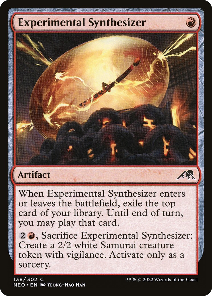 2022 Magic: The Gathering Kamigawa: Neon Dynasty 2022 Magic: The Gathering Kamigawa: Neon Dynasty #138 trading card