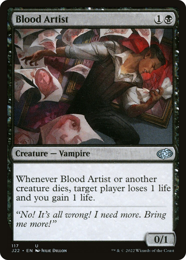 Blood Artist (Uncommon · Normal) · 2022 · Jumpstart 2022