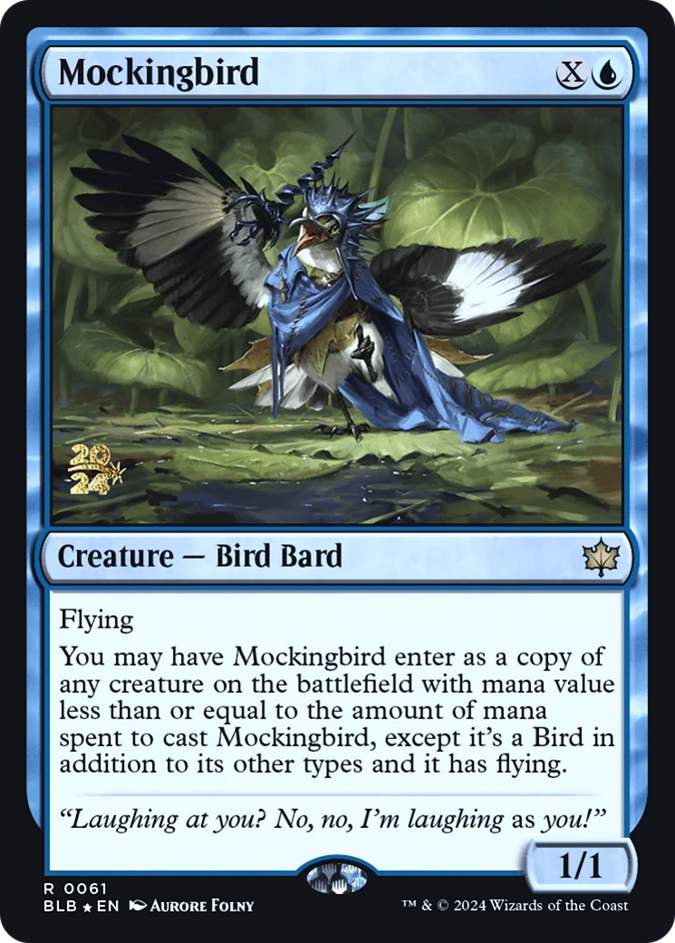 2024 Magic: The Gathering Bloomburrow Promos 2024 Magic: The Gathering Bloomburrow Promos #61s trading card