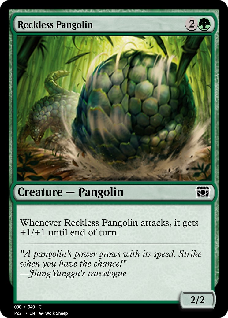 Reckless Pangolin - Image 1