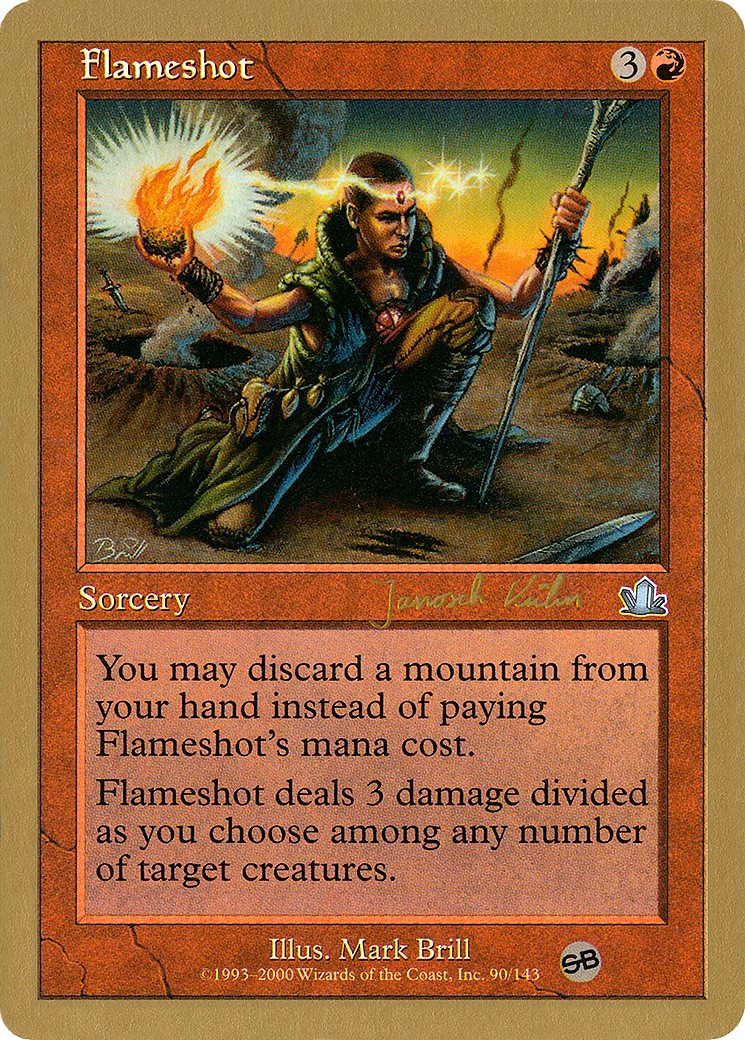 2000 Magic: The Gathering World Championship Decks 2000 Magic: The Gathering World Championship Decks #jk90sb trading card