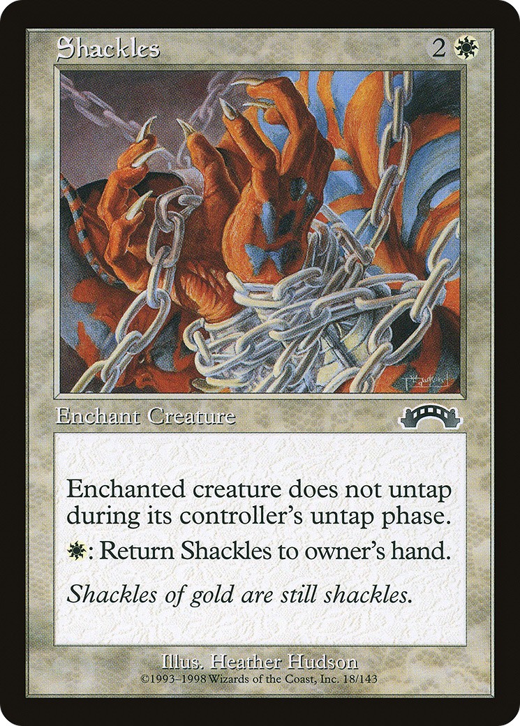 1998 Magic: The Gathering Exodus 1998 Magic: The Gathering Exodus #18 trading card