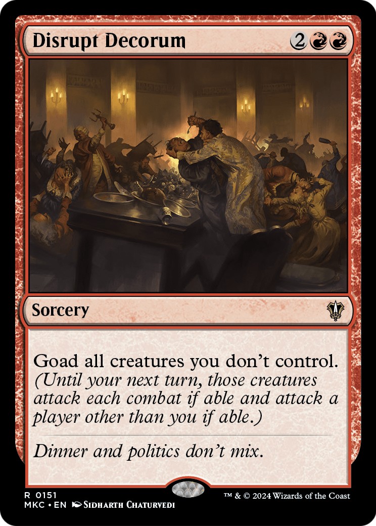 2024 Magic: The Gathering Murders at Karlov Manor 2024 Magic: The Gathering Murders at Karlov Manor #151 trading card