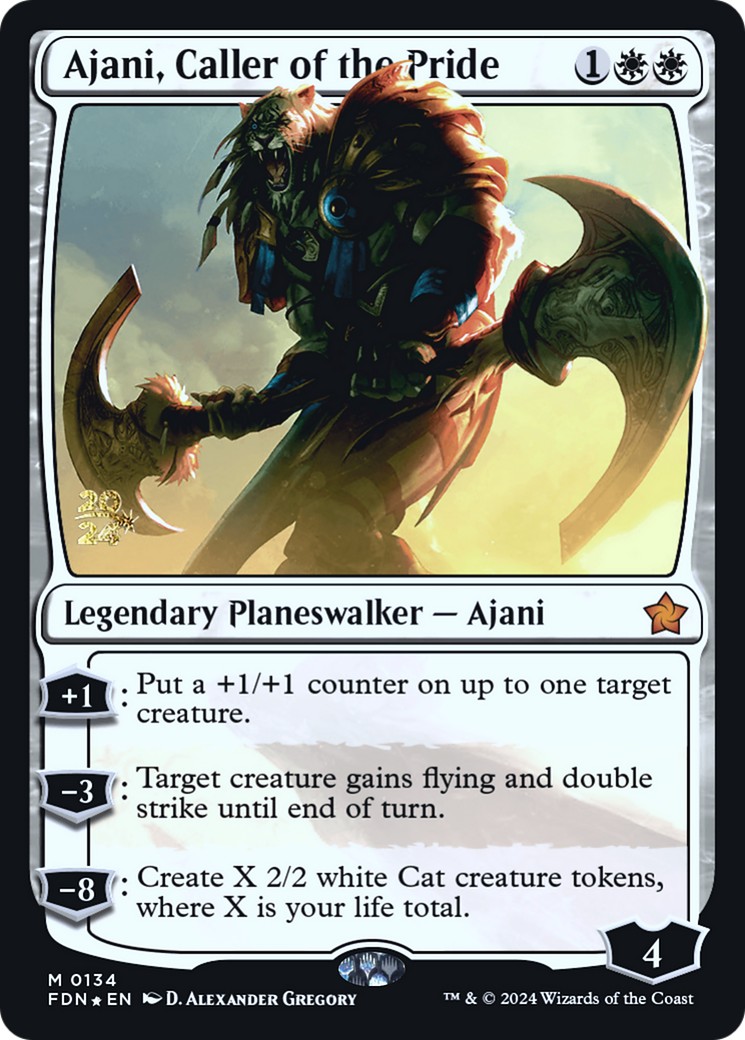 2024 Magic: The Gathering Foundations Promos 2024 Magic: The Gathering Foundations Promos #134s trading card