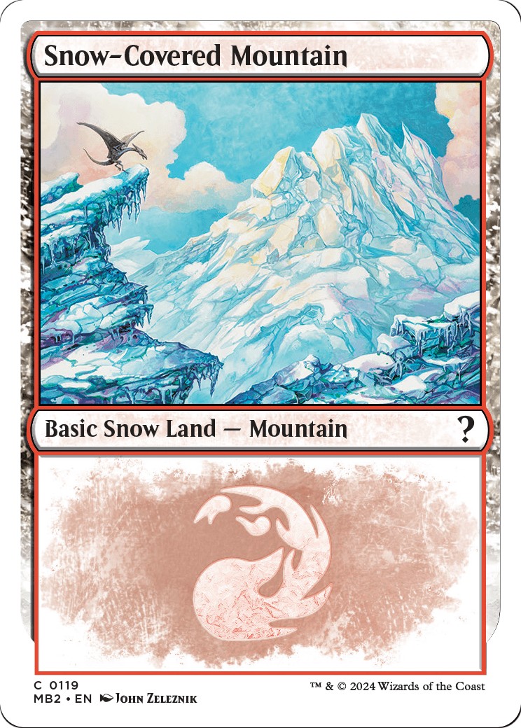 2024 Magic: The Gathering Mystery Booster 2 2024 Magic: The Gathering Mystery Booster 2 #119 trading card