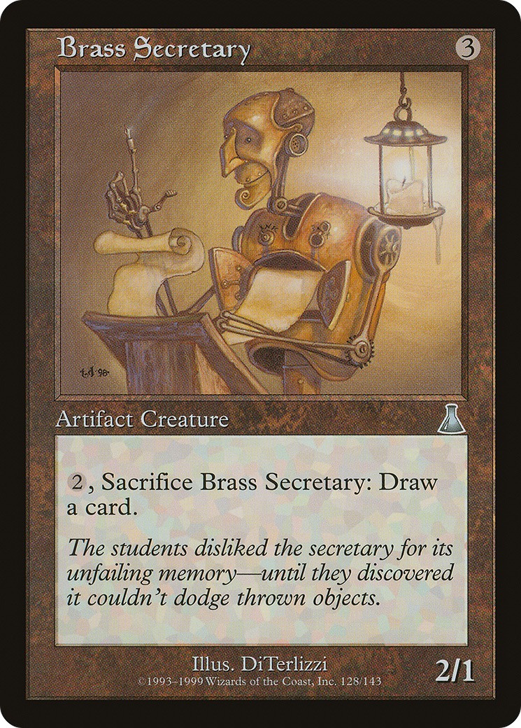 1999 Magic: The Gathering Urza's Destiny 1999 Magic: The Gathering Urza's Destiny #128 trading card