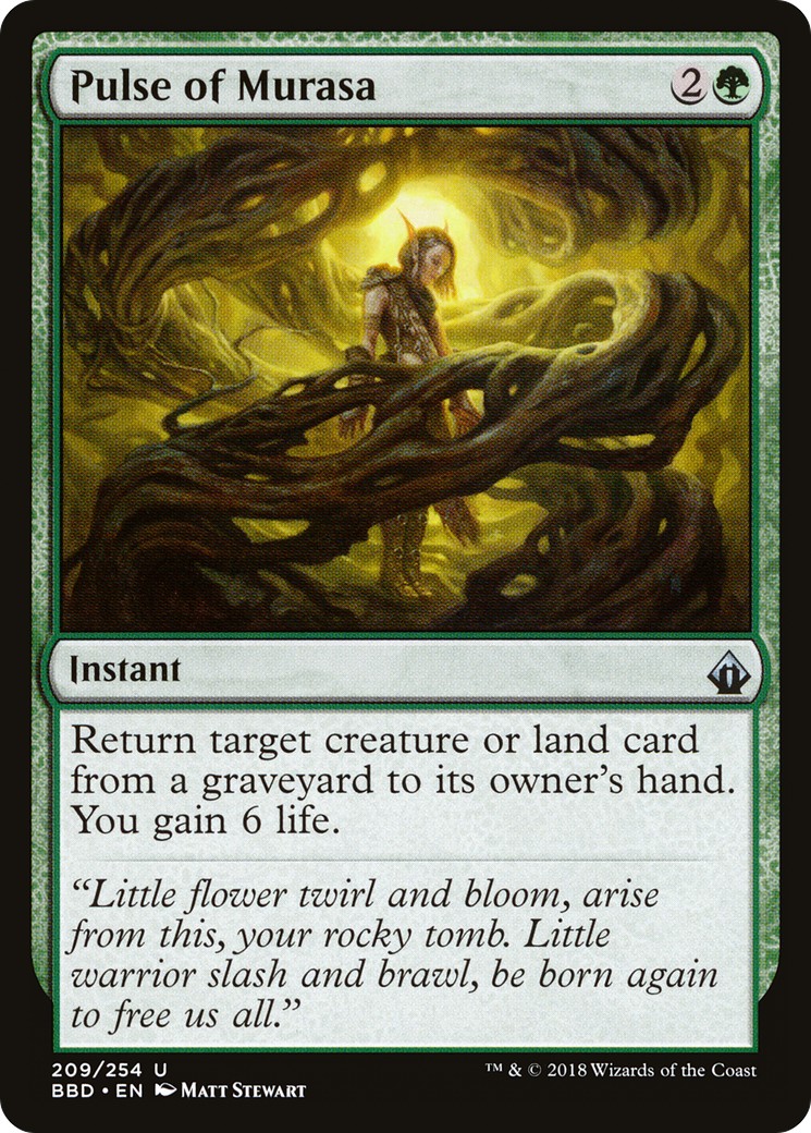 2018 Magic: The Gathering Battlebond 2018 Magic: The Gathering Battlebond #209 trading card