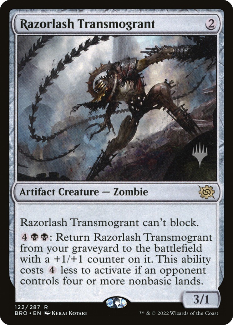 2022 Magic: The Gathering The Brothers' War Promos 2022 Magic: The Gathering The Brothers' War Promos #122p trading card