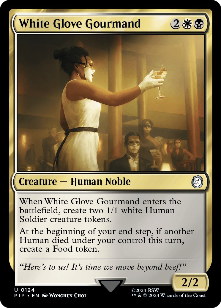 2024 Magic: The Gathering Fallout 2024 Magic: The Gathering Fallout #124 trading card