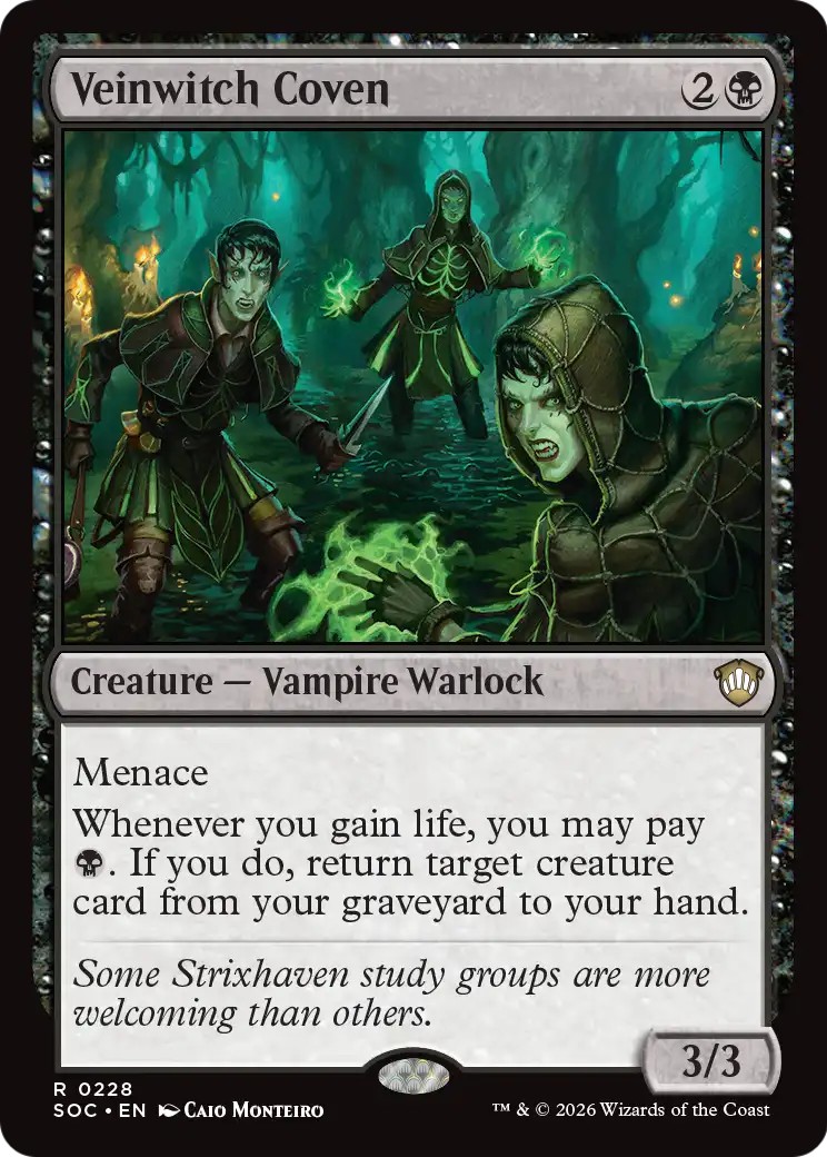 2026 Magic: The Gathering Secrets of Strixhaven 2026 Magic: The Gathering Secrets of Strixhaven #228 trading card