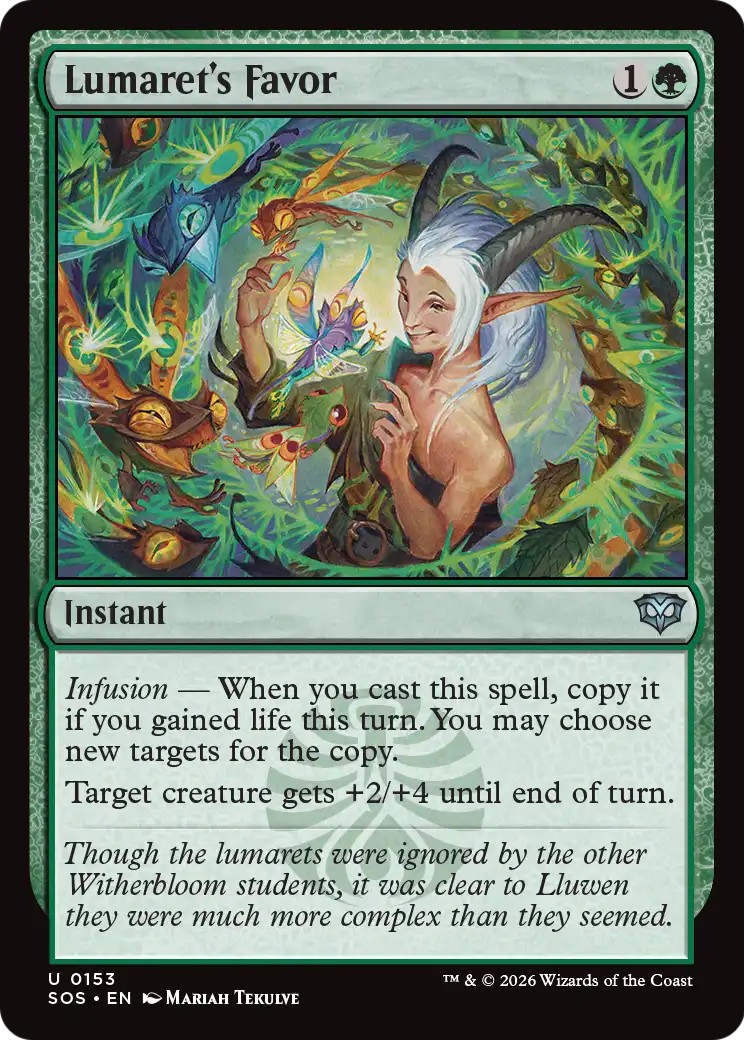 2026 Magic: The Gathering Secrets of Strixhaven 2026 Magic: The Gathering Secrets of Strixhaven #153 trading card