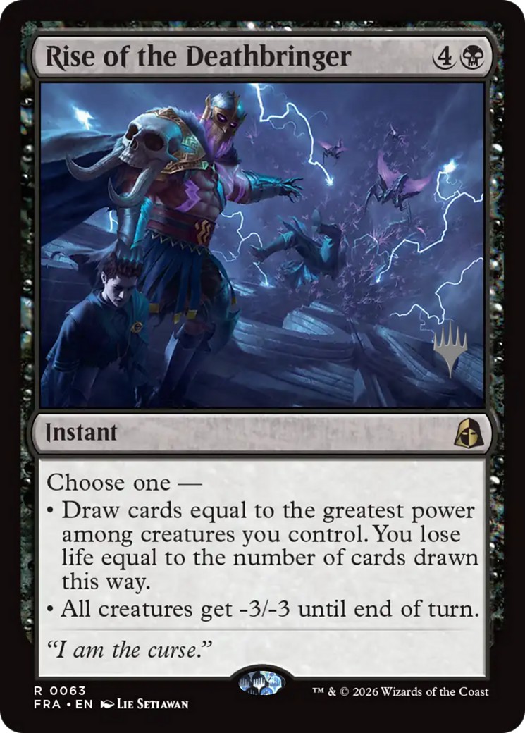 Rise of the Deathbringer (Rare · Normal · Promo)