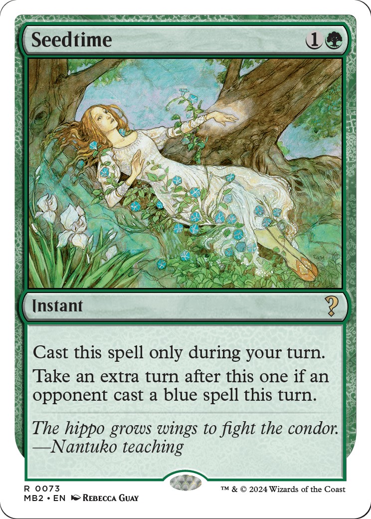 2024 Magic: The Gathering Mystery Booster 2 2024 Magic: The Gathering Mystery Booster 2 #73 trading card