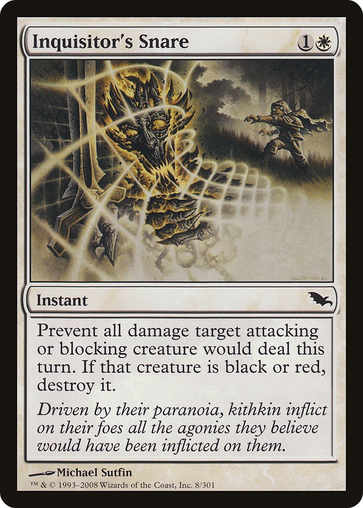 2008 Magic: The Gathering Shadowmoor 2008 Magic: The Gathering Shadowmoor #8 trading card