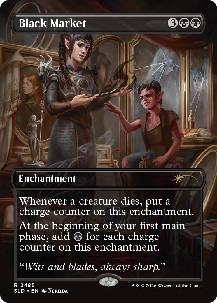 2026 Magic: The Gathering Secret Lair Drop 2026 Magic: The Gathering Secret Lair Drop #2485 trading card