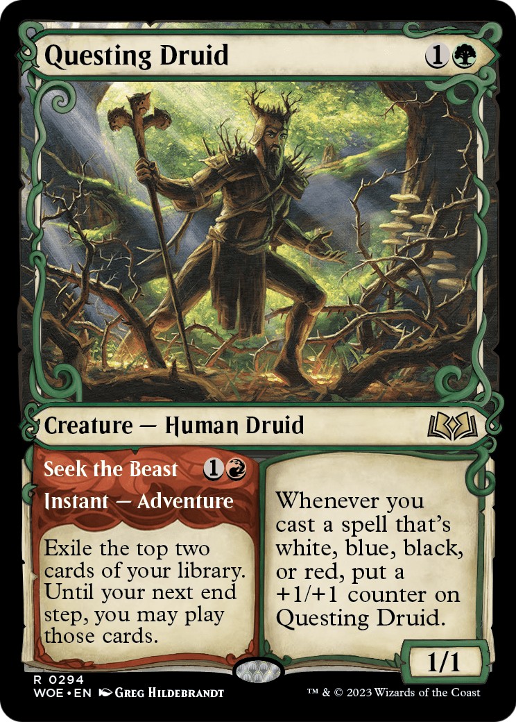 Questing Druid // Seek the Beast - Image 1